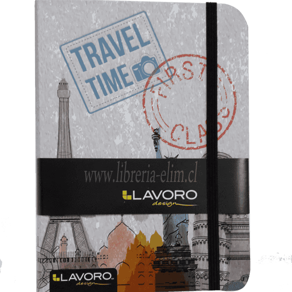 libreta travel lavoro con elastico - libreria elim