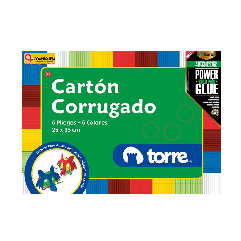 CARPETA CARTON CORRUGADO TORRE