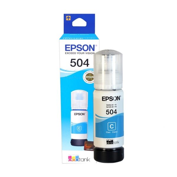 BOTELLA TINTA EPSON 504 CIAN 70ml