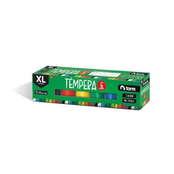 TEMPERA XL 6 COLORES