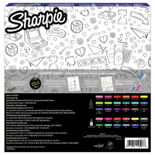 sharpie game 30 pcs-2