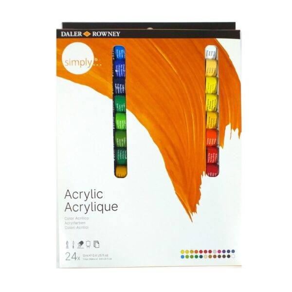 ACRILICOS 24 COLORES 12ml DALER-ROWNEY