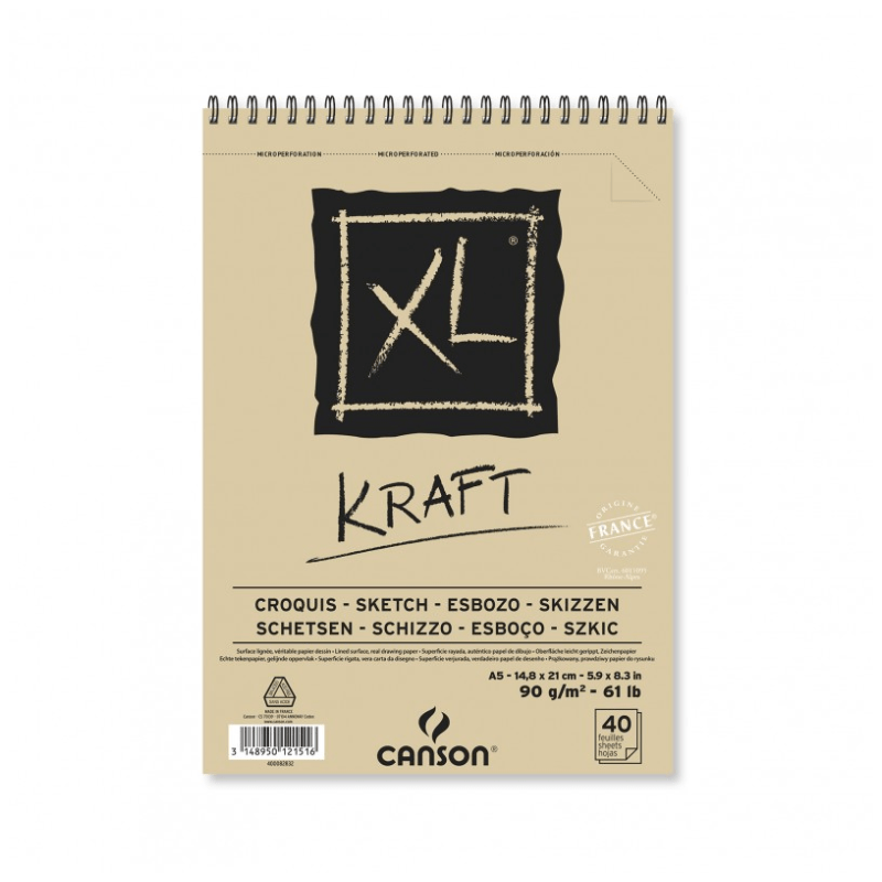 CROQUERA XL KRAFT A5
