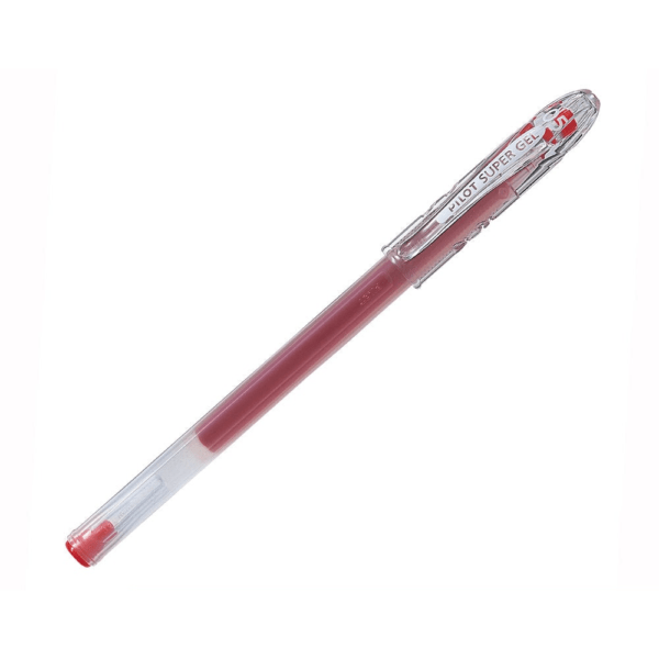 pilot super gel 0.5 rojo