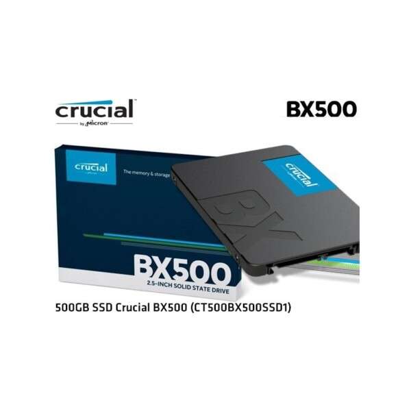 DISCO SSD 500GB CRUCIAL BX500 SATA 2.5"