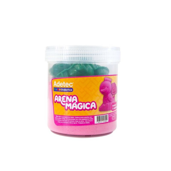 ARENA MAGICA 450g Color ROSADO C_MOLDES - ADETEC